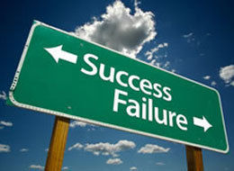 From failure to success...