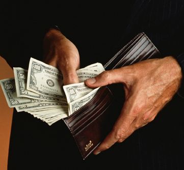Paying those fees!